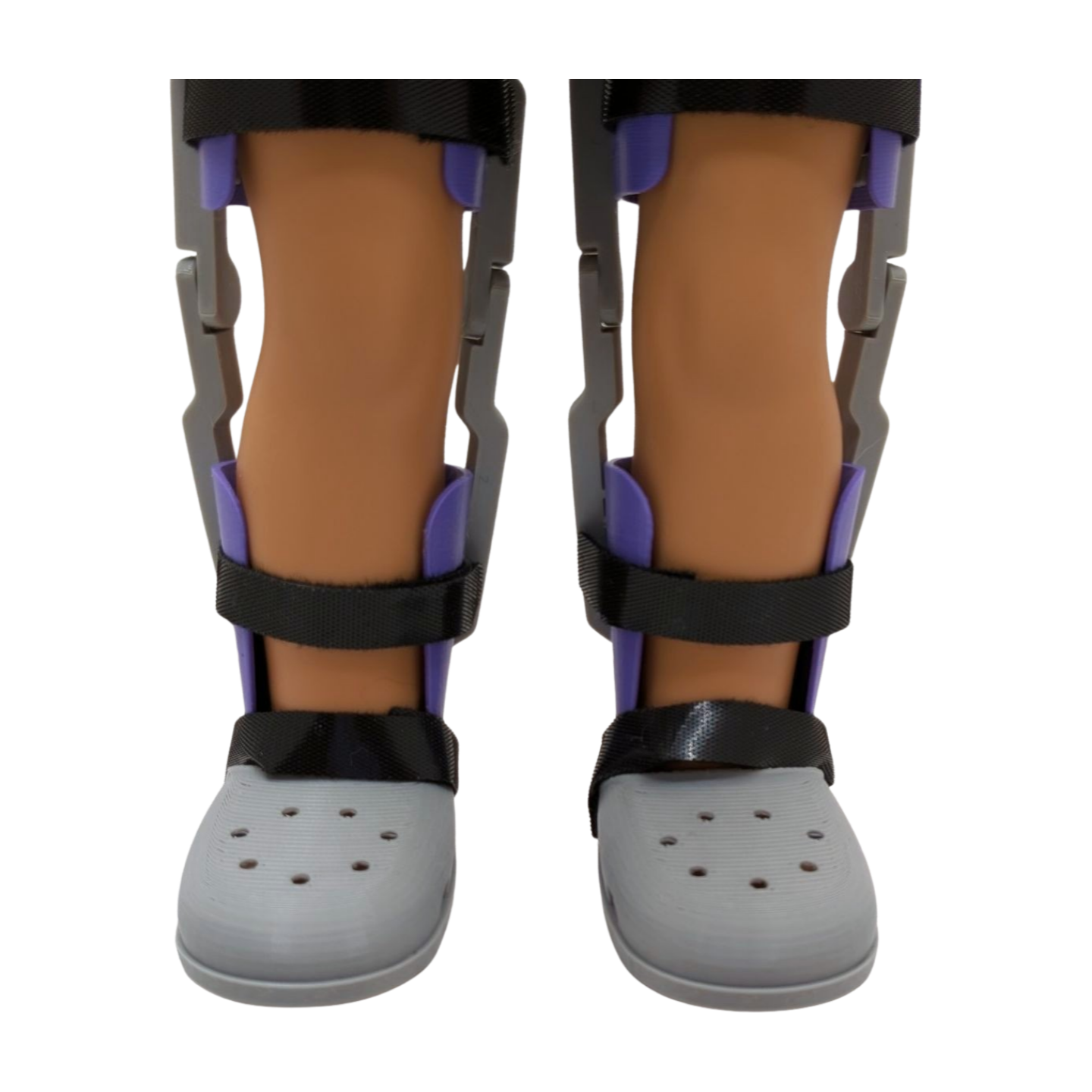 Purple 18-Inch Doll KAFOs