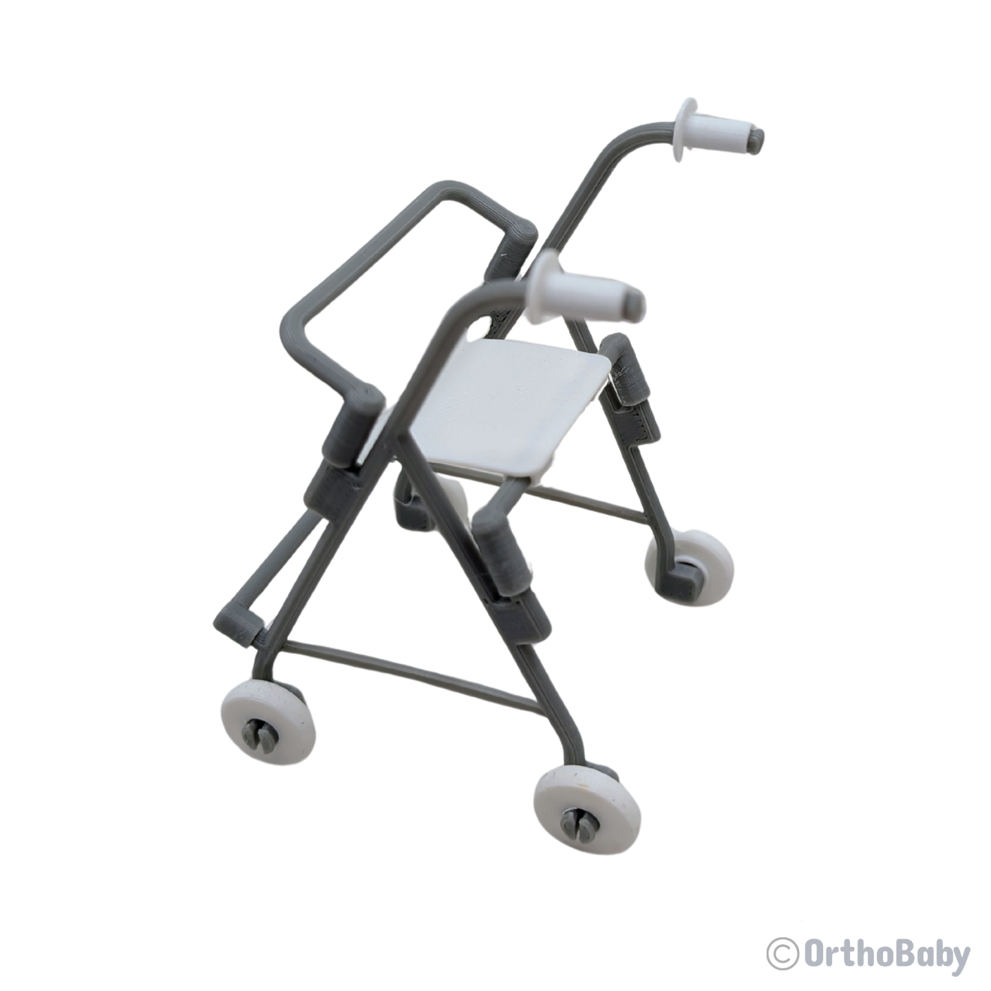 Fashion Doll Rollator Style Walker, 1/6 Scale