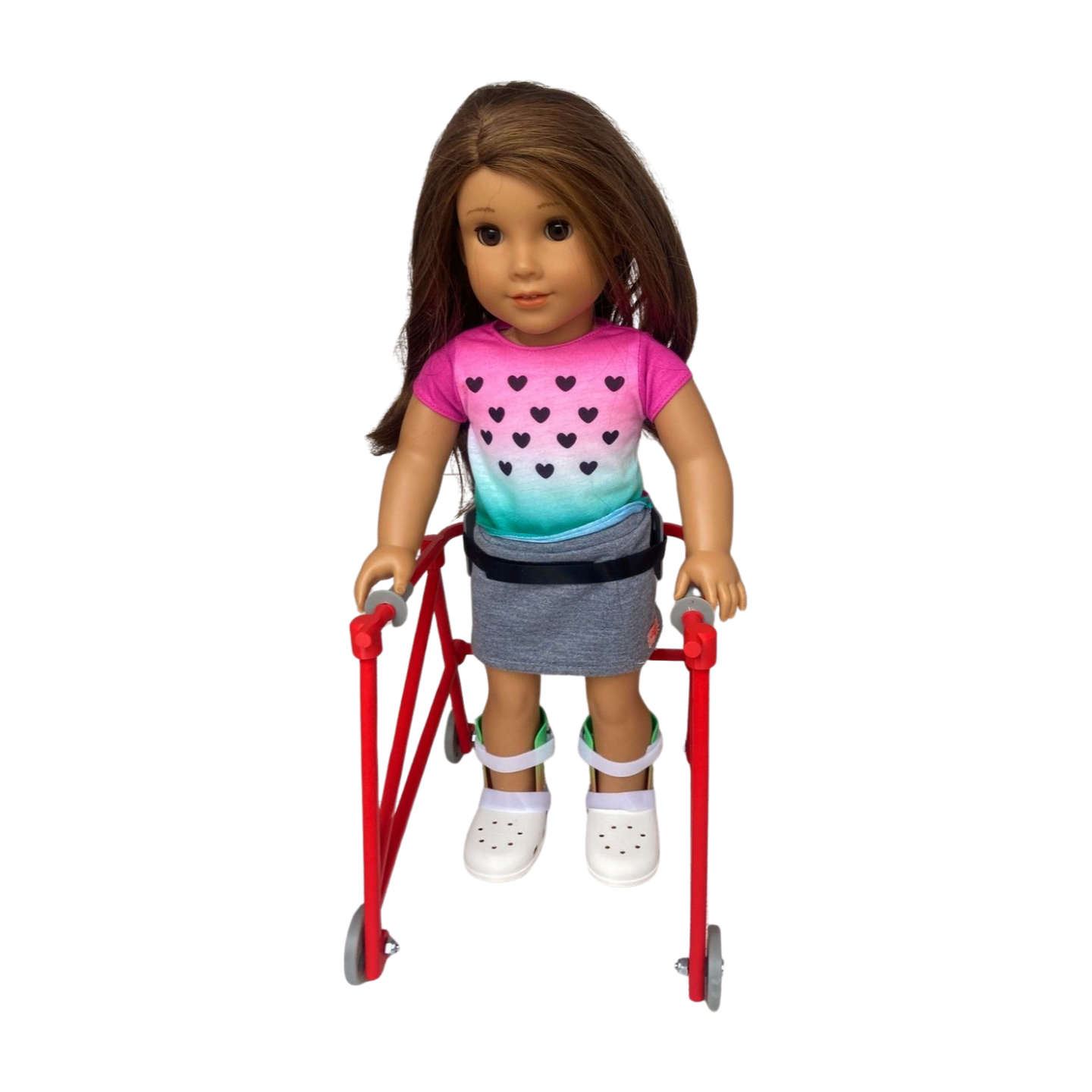 Red 18-inch Doll Walker