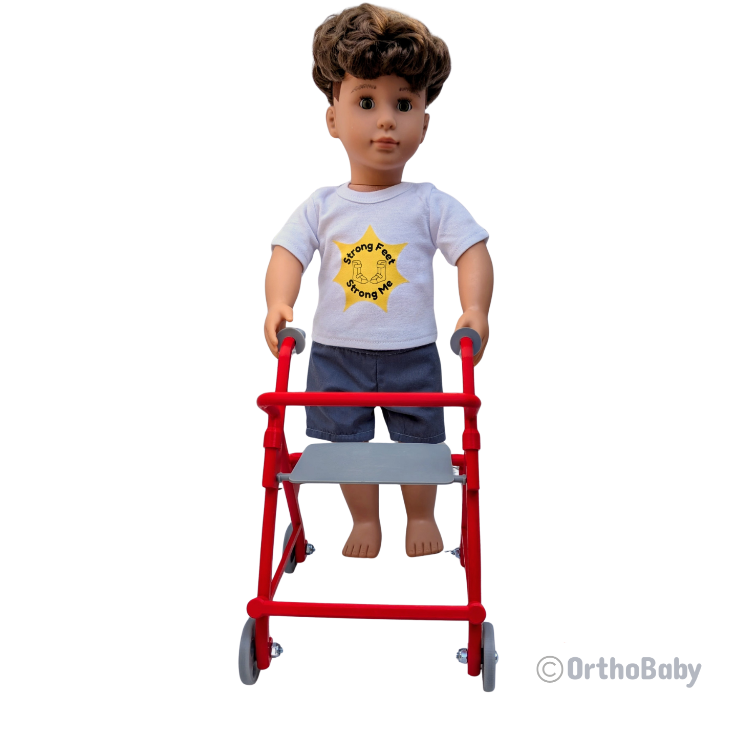 18-inch Doll Rollator Style Walker