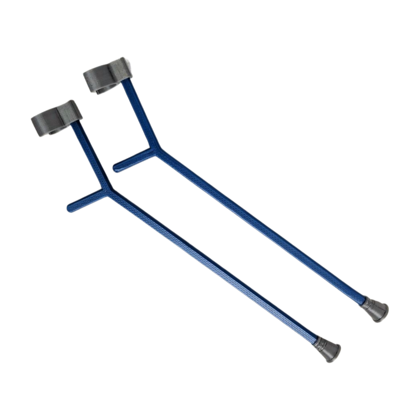 Blue Forearm Crutches for Ken Doll