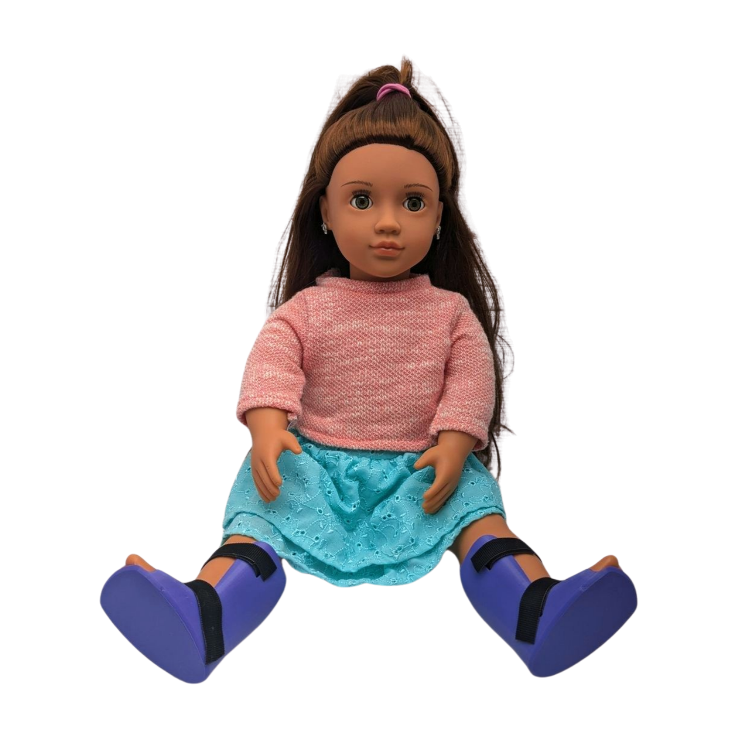 Purple 18-inch Doll AFOs