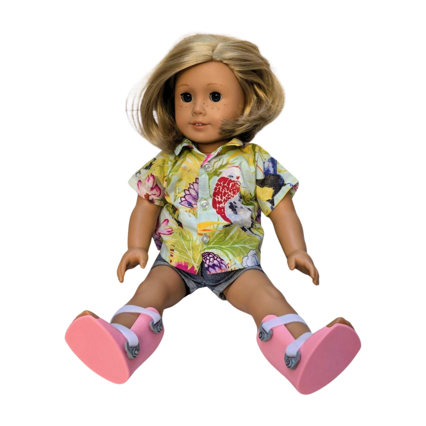 Pink 18-inch Doll AFOs