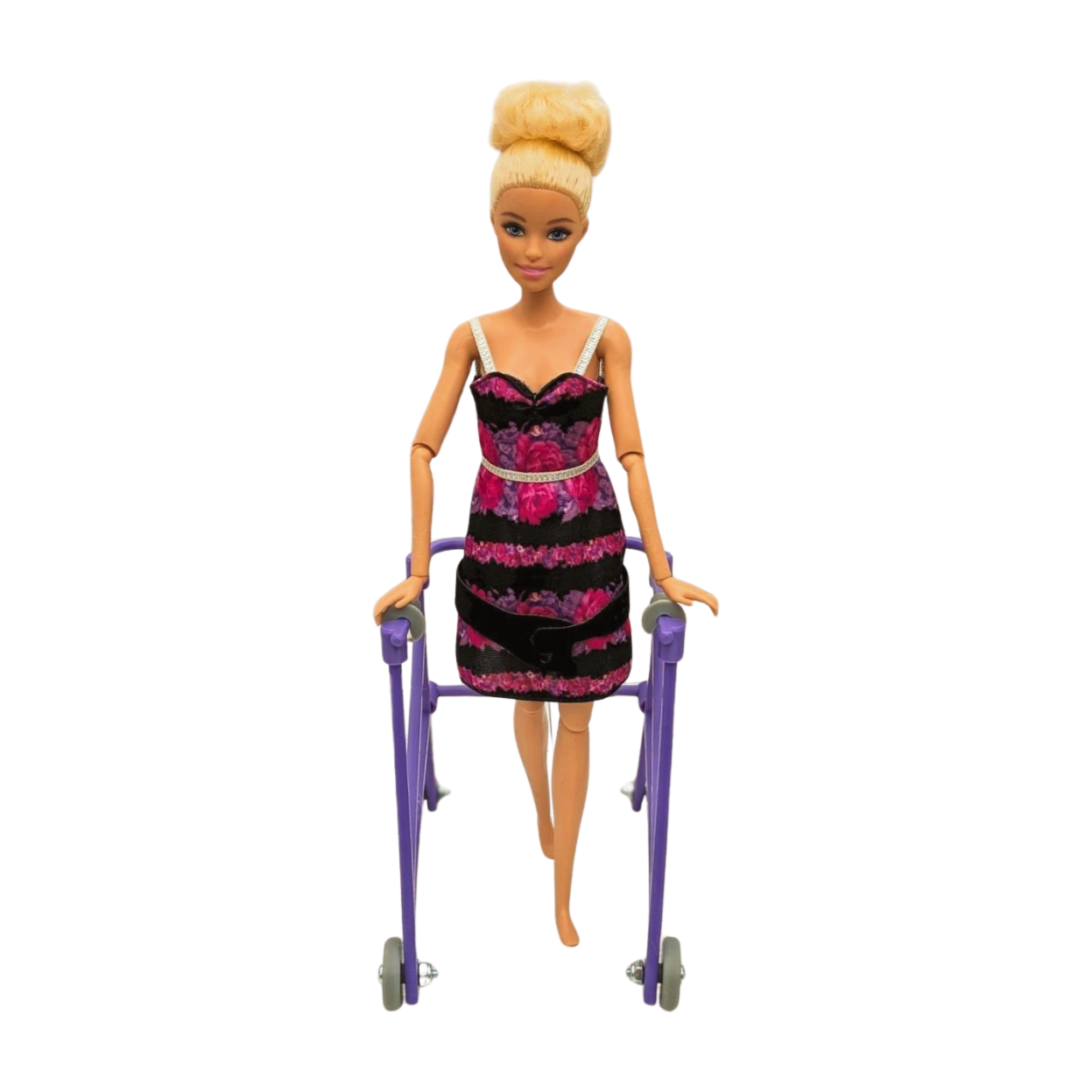 Purple Fashion Doll Walker