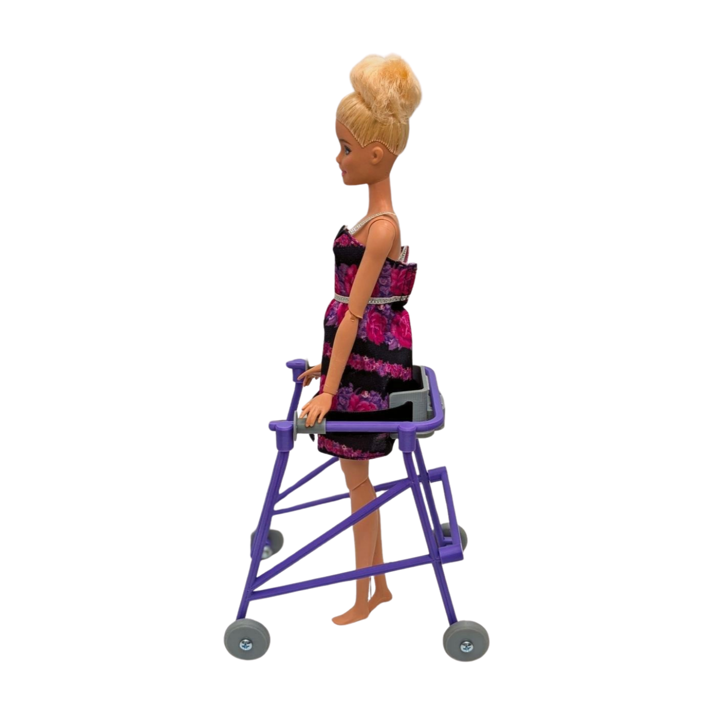 Purple Fashion Doll Walker