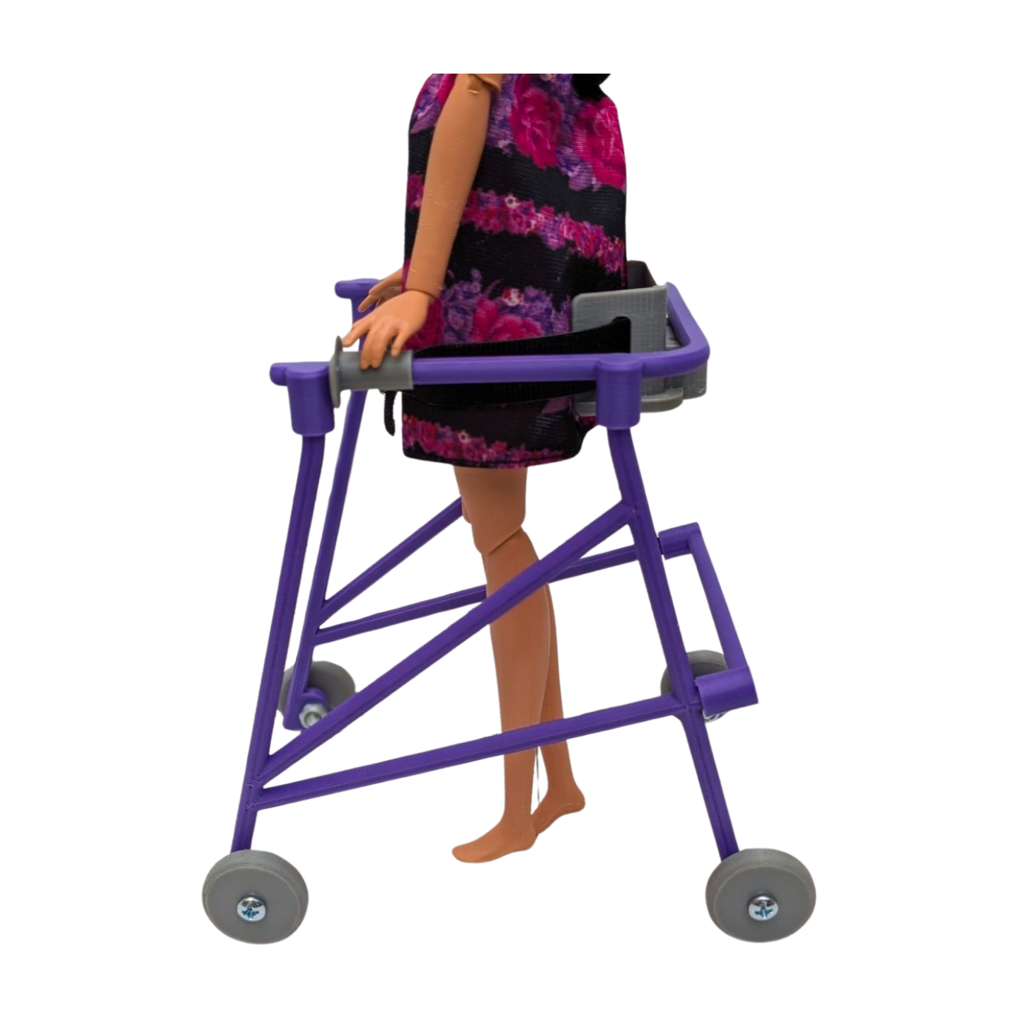Purple Fashion Doll Walker