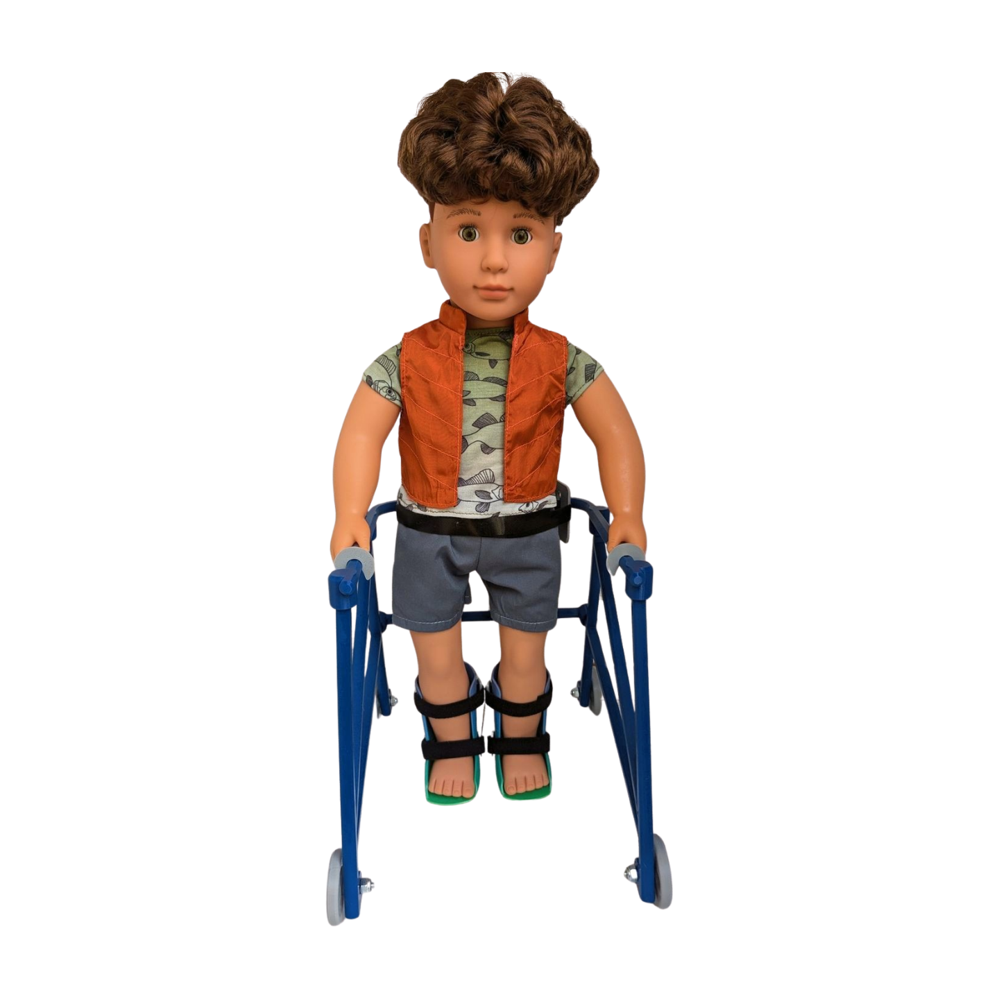 Blue 18-inch Doll Walker