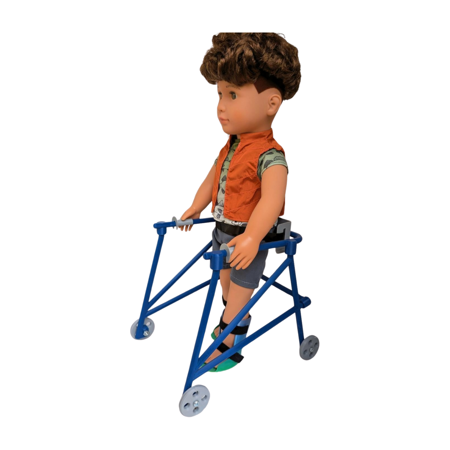 Blue 18-inch Doll Walker