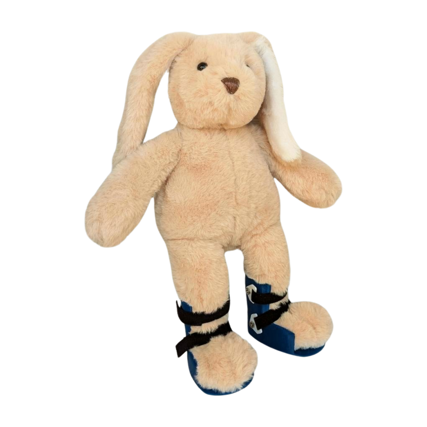 Stuffed Bunny with Blue AFOs