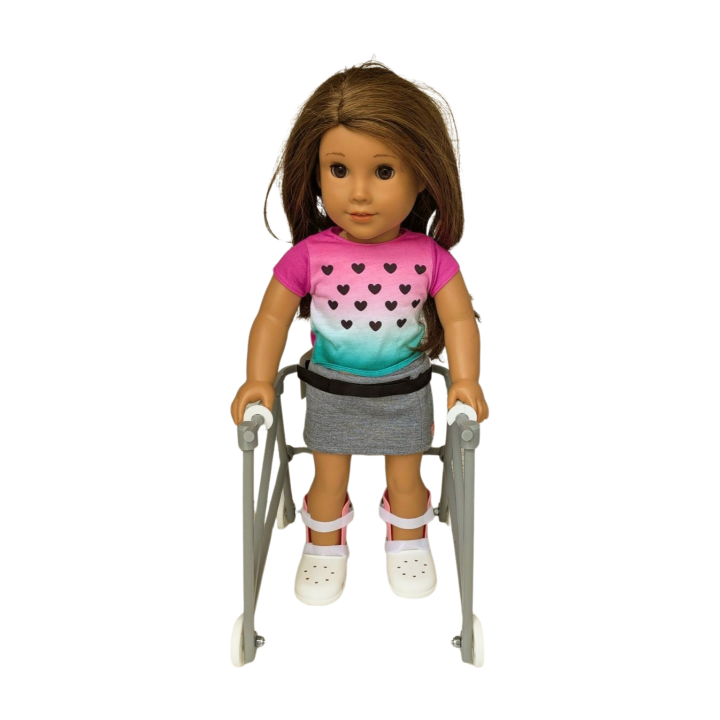 Gray 18-inch Doll Walker