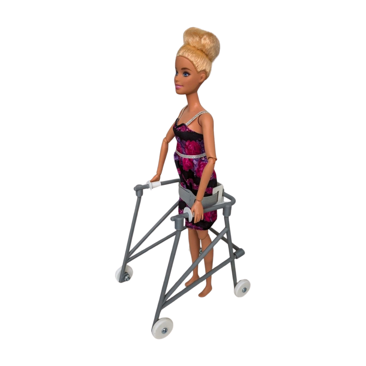 Gray Fashion Doll Walker
