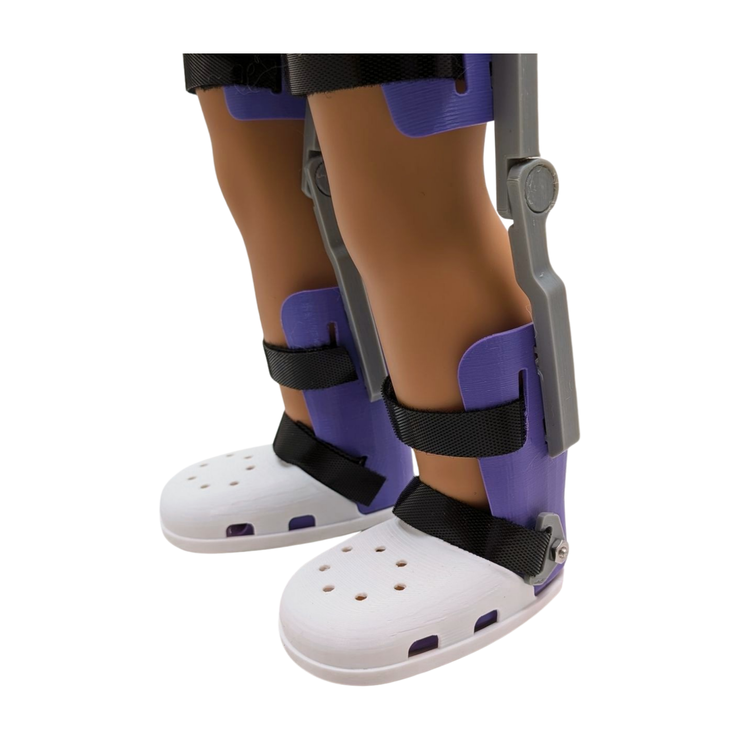 Purple 18-Inch Doll KAFOs