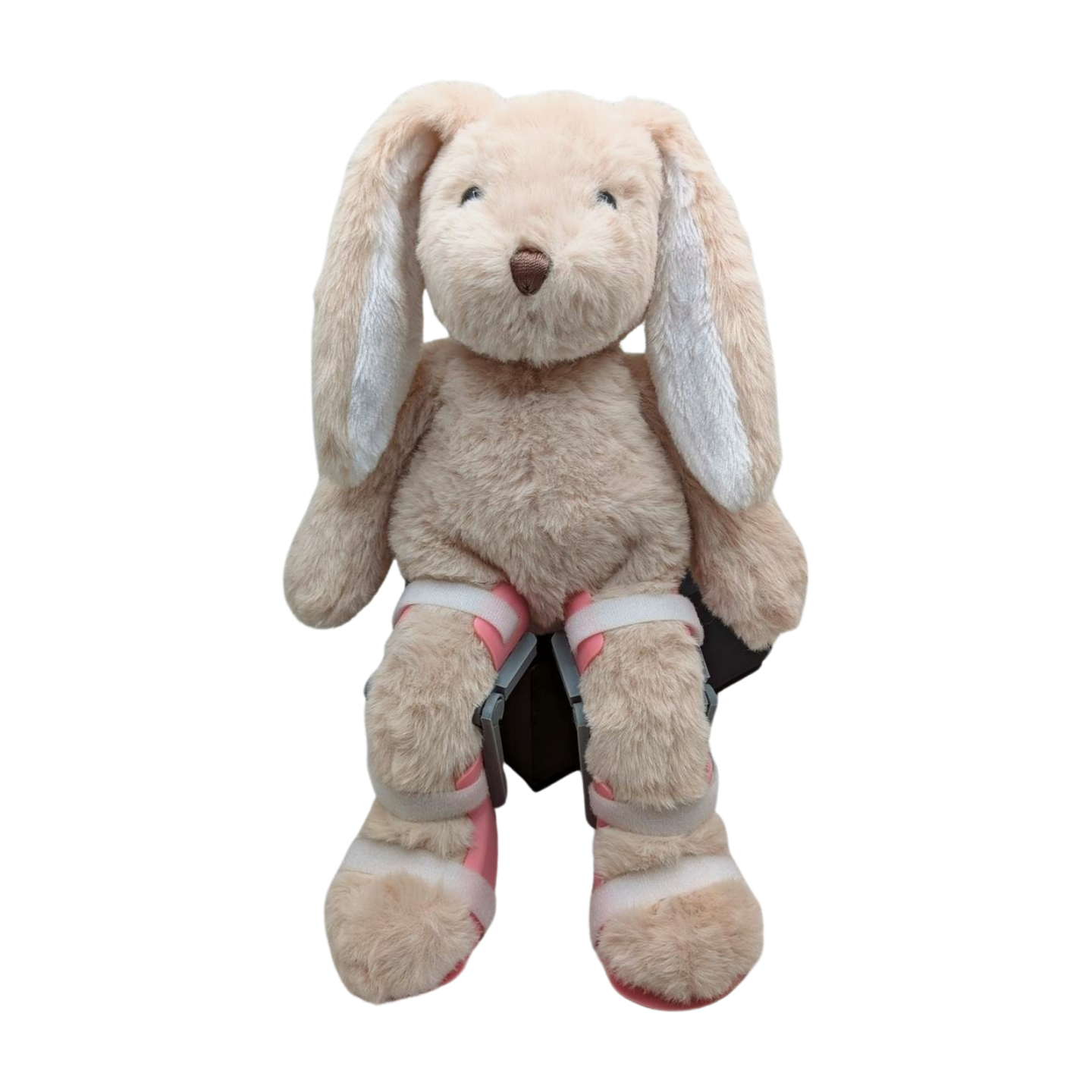 Stuffed Bunny with Pink KAFOs
