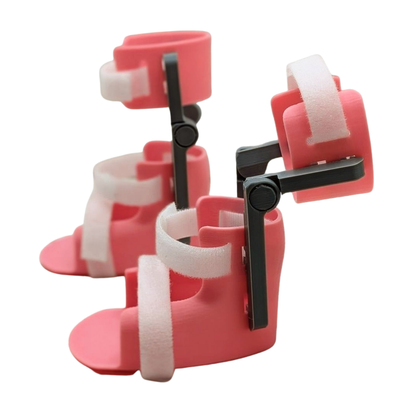 Stuffed Bunny with Pink KAFOs