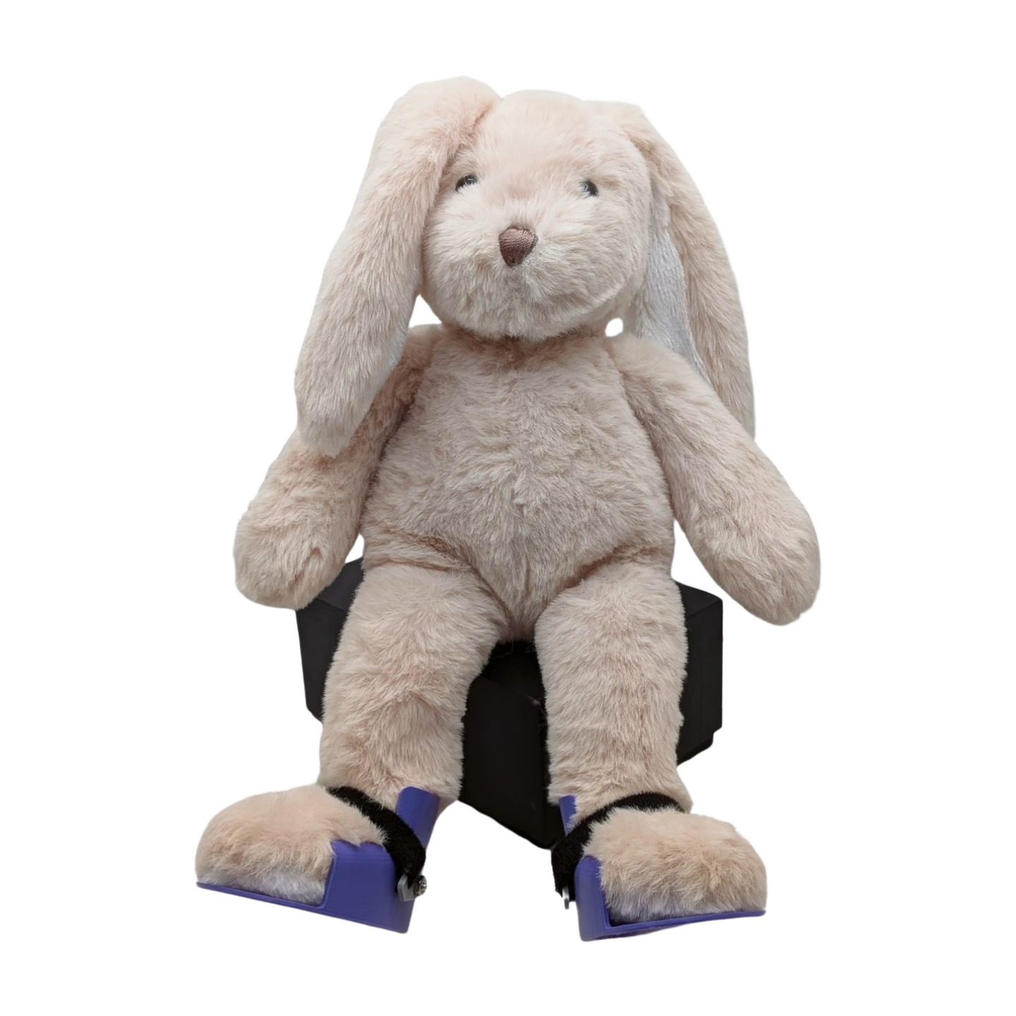 Stuffed Bunny with Purple SMOs