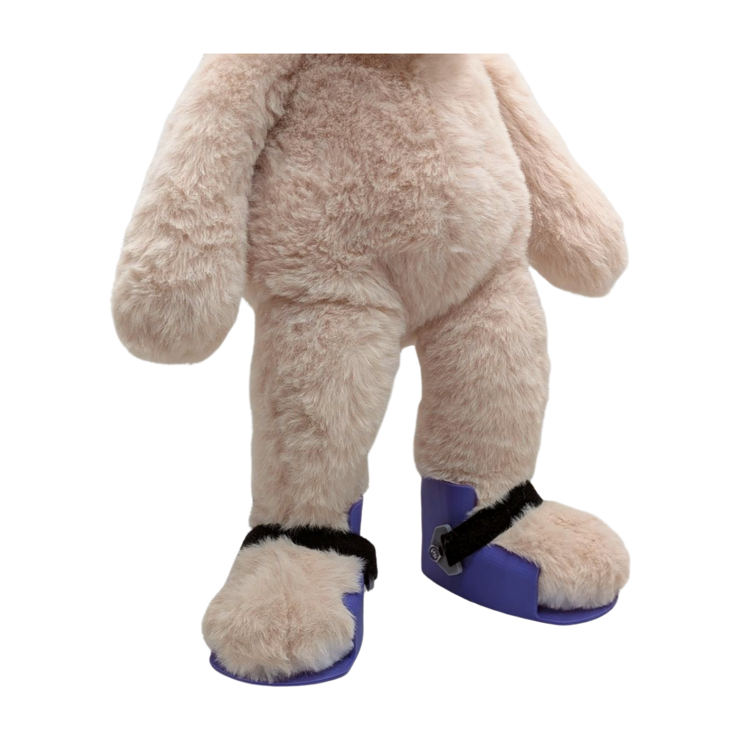 Stuffed Bunny with Purple SMOs