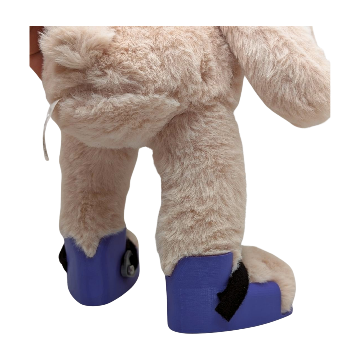 Stuffed Bunny with Purple SMOs