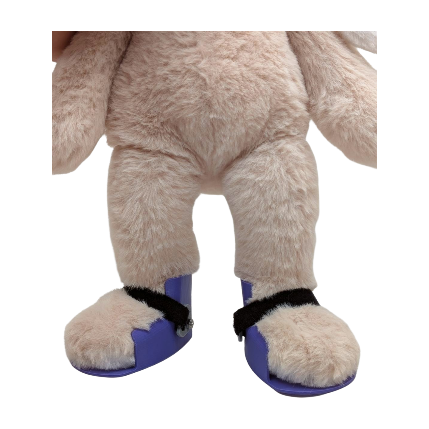 Stuffed Bunny with Purple SMOs