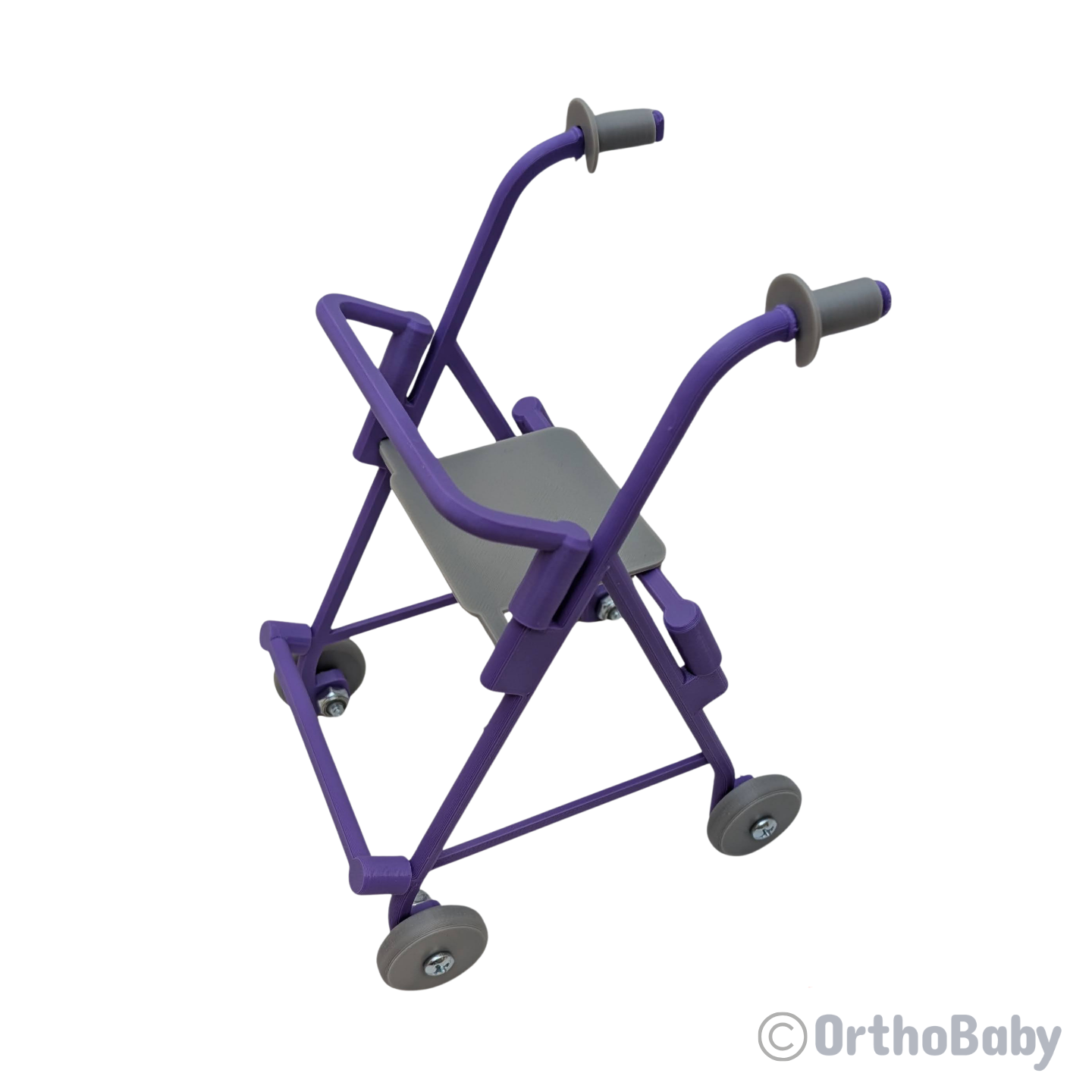 Fashion Doll Rollator Style Walker, 1/6 Scale