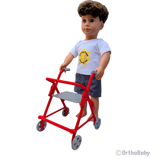 18-inch Doll Rollator Style Walker